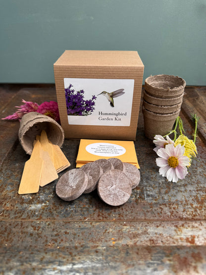 Hummingbird Garden Kit, Easy to Grow Flowers for Hummingbird Gardens
