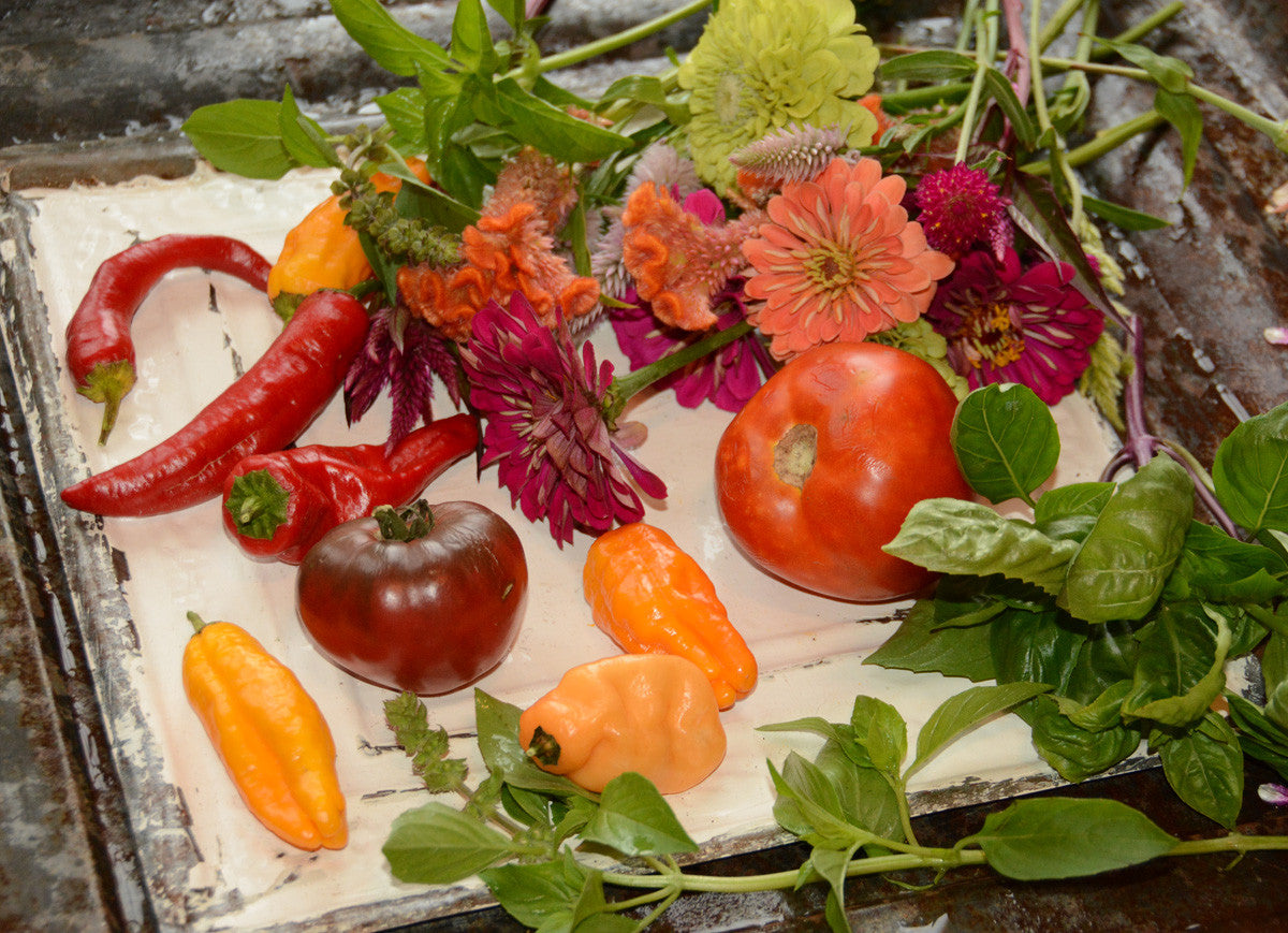 Heirloom Vegetables and Flowers